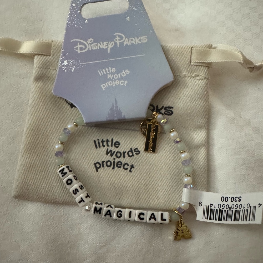 Disney Parks little words project most magical bracelet